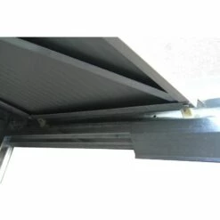 HELLOSHOP26 Abri De Jardin En Métal Cabane à Outils En Tôle Galvanisée 213 X 130 X 173 Cm Gris - Gris -France Abri de jardin Soldes Boutique 37217696 5