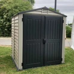 EZOOZA Storemate Plus Abri De Jardin En PVC 183 X 183 Cm Gris Clair Et Foncé - Grigio/Grigio Scuro 9 EZOOZA Storemate Plus Abri De Jardin En PVC 183 X 183 Cm Gris Clair Et Foncé - Grigio/Grigio Scuro -France Abri de jardin Soldes Boutique 38696938 3