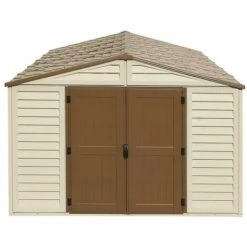 EZOOZA WoodBrige Plus Abri De Jardin En PVC 320 X 396 Cm Beige Et Marron - Avorio/Marrone -France Abri de jardin Soldes Boutique 38696939 4