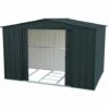 Ezooza Abri De Jardin En Métal Top Shed 305 X 244 Cm Gris Anthracite - Grigio Scuro -France Abri de jardin Soldes Boutique 38696950 1
