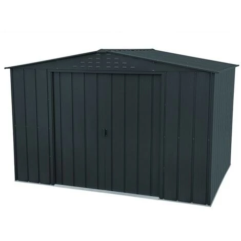 Ezooza Abri De Jardin En Métal Top Shed 305 X 244 Cm Gris Anthracite - Grigio Scuro 5 Ezooza Abri De Jardin En Métal Top Shed 305 X 244 Cm Gris Anthracite - Grigio Scuro â Image 3