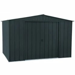 Ezooza Abri De Jardin En Métal Top Shed 305 X 244 Cm Gris Anthracite - Grigio Scuro 10 Ezooza Abri De Jardin En Métal Top Shed 305 X 244 Cm Gris Anthracite - Grigio Scuro -France Abri de jardin Soldes Boutique 38696950 4