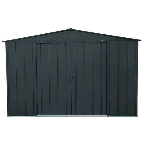 Ezooza Abri De Jardin En Métal Top Shed 305 X 244 Cm Gris Anthracite - Grigio Scuro 7 Ezooza Abri De Jardin En Métal Top Shed 305 X 244 Cm Gris Anthracite - Grigio Scuro â Image 5