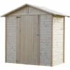 AUTRES Abri De Jardin En Bois De Sapin EKJU 2,43 M² - Epaisseur 16 Mm - Beige -France Abri de jardin Soldes Boutique 39595468 1
