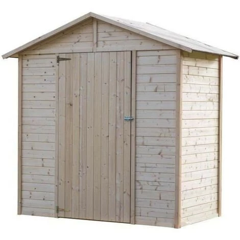 AUTRES Abri De Jardin En Bois De Sapin EKJU 2,43 M² - Epaisseur 16 Mm - Beige 3 AUTRES Abri De Jardin En Bois De Sapin EKJU 2,43 M² - Epaisseur 16 Mm - Beige