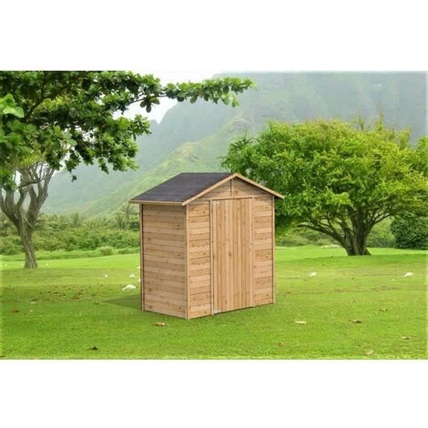 AUTRES Abri De Jardin En Bois De Sapin EKJU 2,43 M² - Epaisseur 16 Mm - Beige 4 AUTRES Abri De Jardin En Bois De Sapin EKJU 2,43 M² - Epaisseur 16 Mm - Beige – Image 2
