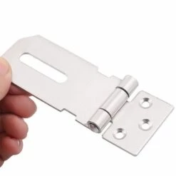 GUAZHUNIFR Loquet à Cadenas En Acier Inoxydable, Loquet Robuste Et Agrafe Avec Vis, Fermoir De Porte, Verrou De Portail, Abri De Jardin, Cadenas Pour Porte, Fenêtre, Armoire, Cage Pour Animal Domestique 9 GUAZHUNIFR Loquet à Cadenas En Acier Inoxydable, Loquet Robuste Et Agrafe Avec Vis, Fermoir De Porte, Verrou De Portail, Abri De Jardin, Cadenas Pour Porte, Fenêtre, Armoire, Cage Pour Animal Domestique -France Abri de jardin Soldes Boutique 41024885 3