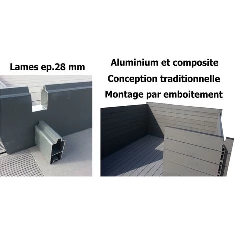 GREEN OUTSIDE Abri De Jardin - Pool House Composite 6x3 Toit Plat Contemporain 5 GREEN OUTSIDE Abri De Jardin - Pool House Composite 6x3 Toit Plat Contemporain – Image 3