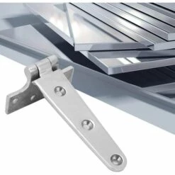 GUAZHUNIFR Charnière En Acier Inoxydable Accessoire Pour Abri De Jardin 1 Pièces150*75mm Guazhuni（argent） -France Abri de jardin Soldes Boutique 42534006 4