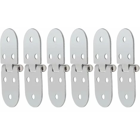 GUAZHUNIFR Charnière De Table Pliante Charnière Rabattable Accessoire Pour Abri De Jardin 6 Morceaux Guazhuni (argent) 3 GUAZHUNIFR Charnière De Table Pliante Charnière Rabattable Accessoire Pour Abri De Jardin 6 Morceaux Guazhuni (argent)