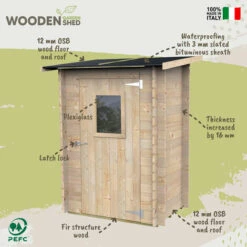 ALCE Cabanon De Jardin En Bois Pour Outils Et Instruments Externes Hobby 146x98 7 ALCE Cabanon De Jardin En Bois Pour Outils Et Instruments Externes Hobby 146x98 -France Abri de jardin Soldes Boutique 43381665 2