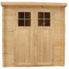 TIMBELA M310F Abri De Jardin En Bois -porte Verrouillable De Haute Qualité - Stockage Extérieur L239xL144xH200cm/2.63 M2 - Petit Abri à Outils, Local à Vélos - Toit Imperméable, Fenêtres - Beige 2 TIMBELA M310F Abri De Jardin En Bois -porte Verrouillable De Haute Qualité - Stockage Extérieur L239xL144xH200cm/2.63 M2 - Petit Abri à Outils, Local à Vélos - Toit Imperméable, Fenêtres - Beige -France Abri de jardin Soldes Boutique 43461817 1