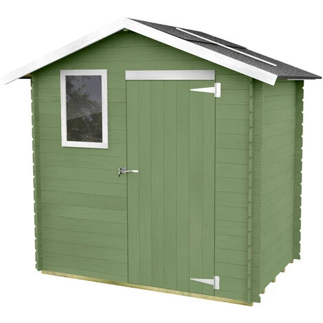 ALCE Cabanon Et Abri De Jardin En Bois Avec Fenêtre Et Porte Livia 198x130 Eco 5 ALCE Cabanon Et Abri De Jardin En Bois Avec Fenêtre Et Porte Livia 198x130 Eco – Image 3