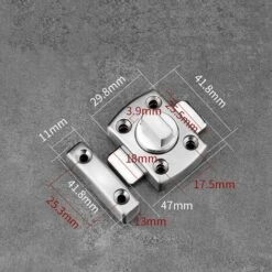 Verrou De Porte De Salle De Bain Avec 6 Vis, Serrure Antivol Pour Armoire, Penderie, Loft, Boulon Coulissant Monté Dans Le Jardin Fontainebleau Argent 9 Verrou De Porte De Salle De Bain Avec 6 Vis, Serrure Antivol Pour Armoire, Penderie, Loft, Boulon Coulissant Monté Dans Le Jardin Fontainebleau Argent -France Abri de jardin Soldes Boutique 44916061 3