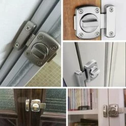 Verrou De Porte De Salle De Bain Avec 6 Vis, Serrure Antivol Pour Armoire, Penderie, Loft, Boulon Coulissant Monté Dans Le Jardin Fontainebleau Argent 11 Verrou De Porte De Salle De Bain Avec 6 Vis, Serrure Antivol Pour Armoire, Penderie, Loft, Boulon Coulissant Monté Dans Le Jardin Fontainebleau Argent -France Abri de jardin Soldes Boutique 44916061 5