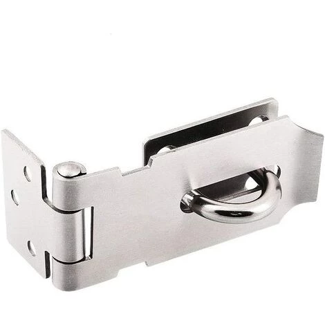 Loquet à Cadenas En Acier Inoxydable, Loquet Robuste Et Agrafe Avec Vis, Fermoir De Porte, Verrou De Portail, Abri De Jardin, Cadenas 4pouces Fontainebleau 3 Loquet à Cadenas En Acier Inoxydable, Loquet Robuste Et Agrafe Avec Vis, Fermoir De Porte, Verrou De Portail, Abri De Jardin, Cadenas 4pouces Fontainebleau