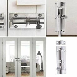 Loquet Porte Verrou,Sécurité Boulon De Verrouillage,verrou De Loquet Coulissant En Acier Inoxydable Avec Vis Pour Tous Les Types De Portes Internesr -3pouces Fontainebleau 2ensembles Argent 10 Loquet Porte Verrou,Sécurité Boulon De Verrouillage,verrou De Loquet Coulissant En Acier Inoxydable Avec Vis Pour Tous Les Types De Portes Internesr -3pouces Fontainebleau 2ensembles Argent -France Abri de jardin Soldes Boutique 44916765 4