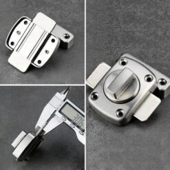 Grand Verrou De Porte De Salle De Bain Avec 6 Vis, Serrure Antivol Pour Armoire, Penderie, Loft, Boulon Coulissant Monté Dans Le Jardin Fontainebleau Argent 9 Grand Verrou De Porte De Salle De Bain Avec 6 Vis, Serrure Antivol Pour Armoire, Penderie, Loft, Boulon Coulissant Monté Dans Le Jardin Fontainebleau Argent -France Abri de jardin Soldes Boutique 44916776 3