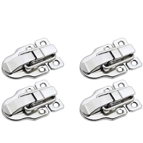 Bascule Fermeture à Levier Métallique Fermoir à Bascule Loquet Boîte à Ressort Fermeture Pour Coffre Boîte à Outil Boîte De Rangement 59*40mm Fontainebleau 4Pcs Argent 3 Bascule Fermeture à Levier Métallique Fermoir à Bascule Loquet Boîte à Ressort Fermeture Pour Coffre Boîte à Outil Boîte De Rangement 59*40mm Fontainebleau 4Pcs Argent