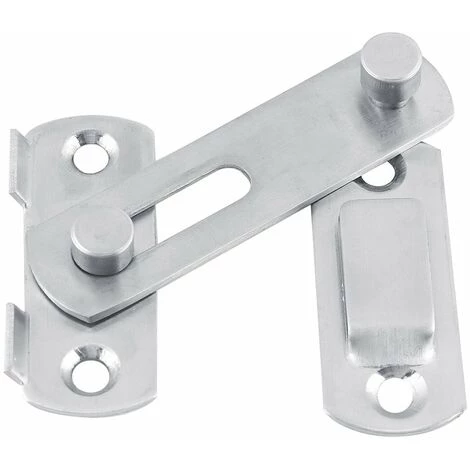 Loquet Porte, Verrou à Bascule En Acier Inoxydable Porte Coulissante Verrouillage De La Porte Coulissante Pour Armoire De Fenêtre 20*50*70mm Fontainebleau Argent 3 Loquet Porte, Verrou à Bascule En Acier Inoxydable Porte Coulissante Verrouillage De La Porte Coulissante Pour Armoire De Fenêtre 20*50*70mm Fontainebleau Argent