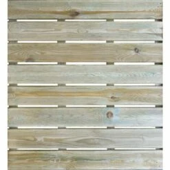 Centrale Brico Dalle Bois Julia, Pin, L.100 X L.100 Cm X Ep.35 Mm