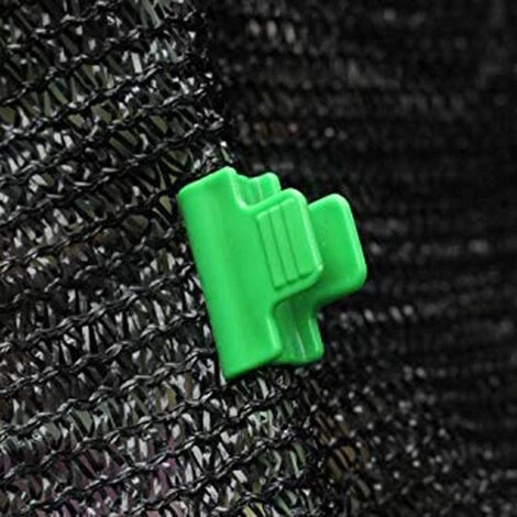 ECHOO Lot De 20 Clips De Fixation Pour Film De Serre,Plastique Laminé,Clips Pour Abris Bannières 5 ECHOO Lot De 20 Clips De Fixation Pour Film De Serre,Plastique Laminé,Clips Pour Abris Bannières – Image 3