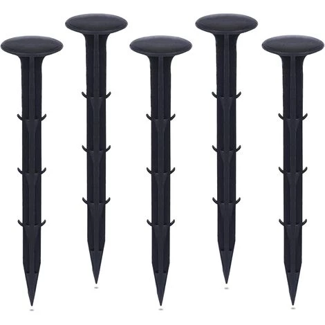 ECHOO 20 Pièces De Piquets De Fixation De Jardin En Plastique Pour La Fixation D'anti-tissu Dans 3 ECHOO 20 Pièces De Piquets De Fixation De Jardin En Plastique Pour La Fixation D'anti-tissu Dans