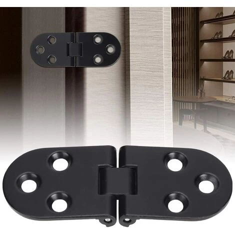 ECHOO 4pcs Alliage De Zinc Porte Noire Rabat Charnière Table Charnière à Bascule Pour Accessoire 7 ECHOO 4pcs Alliage De Zinc Porte Noire Rabat Charnière Table Charnière à Bascule Pour Accessoire – Image 5