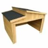 HELLOSHOP26 Garage Robot Tondeuse Toit Gradin Bois Massif 79,5 Cm Nature - Bois 2 HELLOSHOP26 Garage Robot Tondeuse Toit Gradin Bois Massif 79,5 Cm Nature - Bois -France Abri de jardin Soldes Boutique 50674417 1