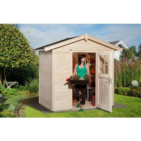 WEKA Abri 223 T.1, En épicéa Surface Intérieure Utile De 3,01 M² Finition Brut 4 WEKA Abri 223 T.1, En épicéa Surface Intérieure Utile De 3,01 M² Finition Brut – Image 2