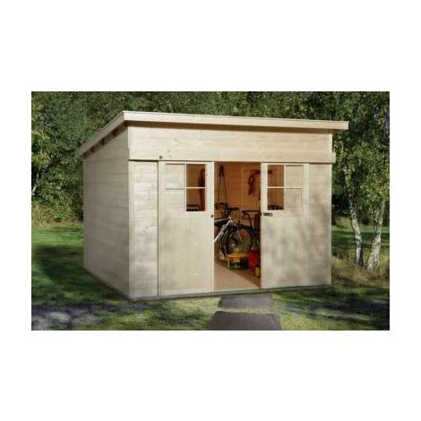 WEKA Abri 225 T.1, En épicéa Surface Intérieure Utile De 5,96 M² Finition Brut 3 WEKA Abri 225 T.1, En épicéa Surface Intérieure Utile De 5,96 M² Finition Brut