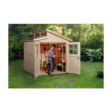 WEKA Abri 226 T.1, En épicéa Surface Intérieure Utile De 4,11 M² Finition Brut 3 WEKA Abri 226 T.1, En épicéa Surface Intérieure Utile De 4,11 M² Finition Brut