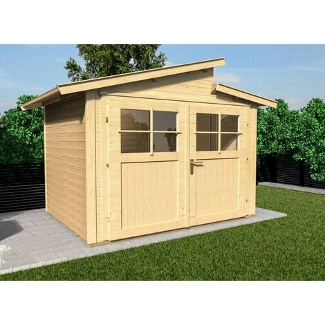 WEKA Abri 226 T.2, En épicéa Surface Intérieure Utile De 5,42 M² Finition Brut 4 WEKA Abri 226 T.2, En épicéa Surface Intérieure Utile De 5,42 M² Finition Brut – Image 2