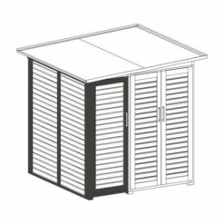 WEKA Extension [SaveBike] Pour Garten[Q] Multi, Anthracite -France Abri de jardin Soldes Boutique 50921324 3