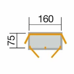 WEKA Remise De Jardin Garten[Q] Teras, Brut -France Abri de jardin Soldes Boutique 50921328 4