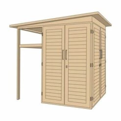 WEKA Remise De Jardin Garten[Q] Multi T.2, Brut -France Abri de jardin Soldes Boutique 50921339 4