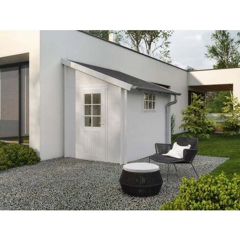 GartenTiger Abri De Jardin Alpholz Skye Naturel , 28 Mm Épaisseur Paroi 215 X 295 Cm - Sans Traitement De Couleur 3 GartenTiger Abri De Jardin Alpholz Skye Naturel , 28 Mm Épaisseur Paroi 215 X 295 Cm - Sans Traitement De Couleur