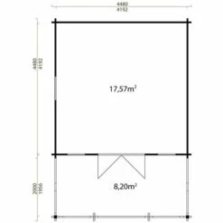 ALPHOLZ Abri De Jardin Strömsund ISO Naturel , 44 Mm Épaisseur Paroi 481 X 672 Cm - Sans Traitement De Couleur 5 ALPHOLZ Abri De Jardin Strömsund ISO Naturel , 44 Mm Épaisseur Paroi 481 X 672 Cm - Sans Traitement De Couleur -France Abri de jardin Soldes Boutique 51420961 2