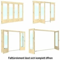 ALPHOLZ Pavillon De Jardin Bornéo-44 ISO Avec Grande Porte Pliante Naturel 502 X 352 Cm - Sans Traitement De Couleur 9 ALPHOLZ Pavillon De Jardin Bornéo-44 ISO Avec Grande Porte Pliante Naturel 502 X 352 Cm - Sans Traitement De Couleur -France Abri de jardin Soldes Boutique 51420965 3