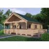 ALPHOLZ Chalet De Jardin Gustav Naturel , 44 Mm Épaisseur Paroi 621 X 810 Cm - Sans Traitement De Couleur 2 ALPHOLZ Chalet De Jardin Gustav Naturel , 44 Mm Épaisseur Paroi 621 X 810 Cm - Sans Traitement De Couleur -France Abri de jardin Soldes Boutique 51420966 1