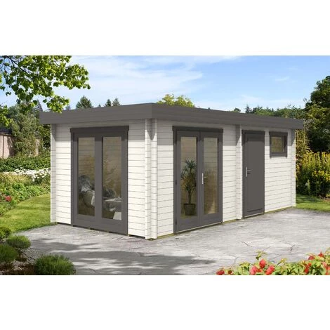 CARLSSON Poolhouse - Abri De Jardin Vönix-40 ISO Naturel , 40 Mm Épaisseur Paroi 618 X 320 Cm - Sans Traitement De Couleur 3 CARLSSON Poolhouse - Abri De Jardin Vönix-40 ISO Naturel , 40 Mm Épaisseur Paroi 618 X 320 Cm - Sans Traitement De Couleur