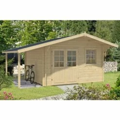 ALPHOLZ Abri De Jardin Franco Premium Naturel , 44 Mm Épaisseur Paroi 527 X 470 Cm - Sans Traitement De Couleur 8 ALPHOLZ Abri De Jardin Franco Premium Naturel , 44 Mm Épaisseur Paroi 527 X 470 Cm - Sans Traitement De Couleur -France Abri de jardin Soldes Boutique 51421030 3