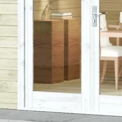 Abri De Jardin Alpholz Mirko Moderne A Naturel , 28 Mm Épaisseur Paroi 400 X 350 Cm - Sans Traitement De Couleur 11 Abri De Jardin Alpholz Mirko Moderne A Naturel , 28 Mm Épaisseur Paroi 400 X 350 Cm - Sans Traitement De Couleur -France Abri de jardin Soldes Boutique 51421063 5