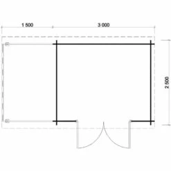 ALPHOLZ Abri De Jardin Maria Toit En Pente Naturel , 28 Mm Épaisseur Paroi 450 X 275 Cm - Sans Traitement De Couleur 9 ALPHOLZ Abri De Jardin Maria Toit En Pente Naturel , 28 Mm Épaisseur Paroi 450 X 275 Cm - Sans Traitement De Couleur -France Abri de jardin Soldes Boutique 51421066 3