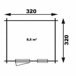 ALPHOLZ Abri De Jardin Clara-40 ISO Naturel , 40 Mm Épaisseur Paroi 330 X 390 Cm - Sans Traitement De Couleur 7 ALPHOLZ Abri De Jardin Clara-40 ISO Naturel , 40 Mm Épaisseur Paroi 330 X 390 Cm - Sans Traitement De Couleur -France Abri de jardin Soldes Boutique 51421069 3