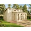 CARLSSON Abri De Jardin Lausitz ISO Avec Annexe Naturel , 40 Mm Épaisseur Paroi 590 X 477 Cm - Sans Traitement De Couleur 2 CARLSSON Abri De Jardin Lausitz ISO Avec Annexe Naturel , 40 Mm Épaisseur Paroi 590 X 477 Cm - Sans Traitement De Couleur -France Abri de jardin Soldes Boutique 51421100 1