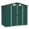 YOUTHUP Abri De Jardin Vert 205x129x183 Cm Acier Galvanisé - Vert