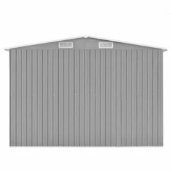 YOUTHUP Abri De Jardin Gris 257x990x181 Cm Acier Galvanisé - Gris 10 YOUTHUP Abri De Jardin Gris 257x990x181 Cm Acier Galvanisé - Gris -France Abri de jardin Soldes Boutique 51886883 4