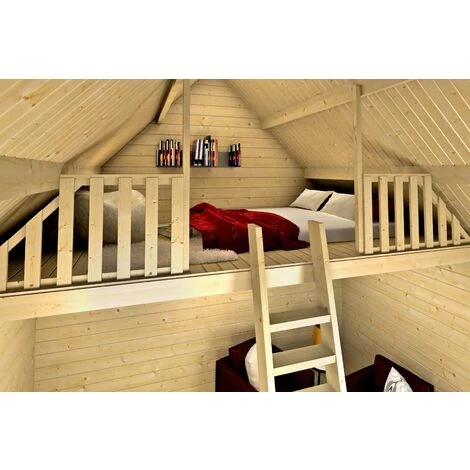 ALPHOLZ Chalet à La Suédoise 44 ISO Naturel 461 X 472 Cm - Sans Traitement De Couleur 4 ALPHOLZ Chalet à La Suédoise 44 ISO Naturel 461 X 472 Cm - Sans Traitement De Couleur – Image 2