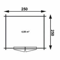 ALPHOLZ Abri De Jardin Lena-44 ISO Marron Imprégné, 44 Mm Épaisseur Paroi 270 X 320 Cm - Marron 5 ALPHOLZ Abri De Jardin Lena-44 ISO Marron Imprégné, 44 Mm Épaisseur Paroi 270 X 320 Cm - Marron -France Abri de jardin Soldes Boutique 51905080 2